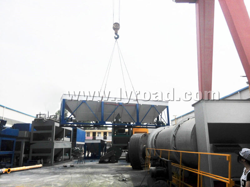 LB1500 Asphalt Plant and a Baghouse Dust Collector Go to Thailand